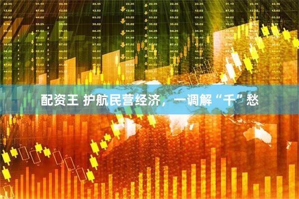 配资王 护航民营经济，一调解“千”愁
